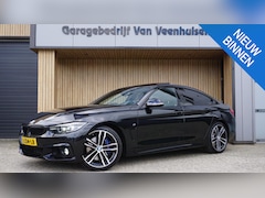 BMW 4-serie Gran Coupé - 418i 136PK M-Sport Shadow Line Schuif/kanteldak HUD H&K 360-View Trekhaak Leder 19inch LM