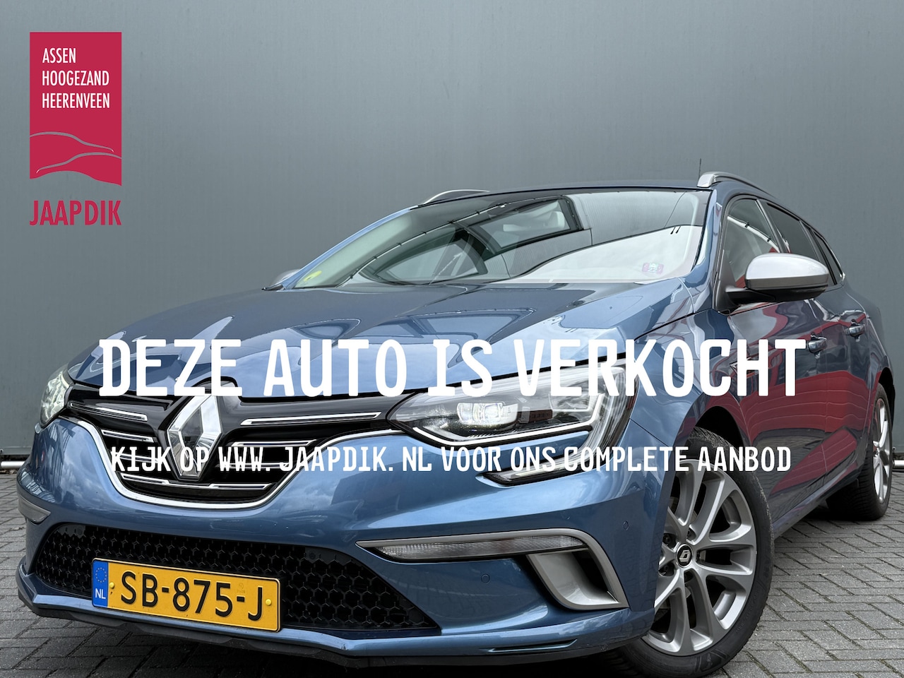 Renault Mégane Estate - BWJ 2018 1.5 dCi 111 PK GT-Line BOSE NIEUW BINNEN! - AutoWereld.nl