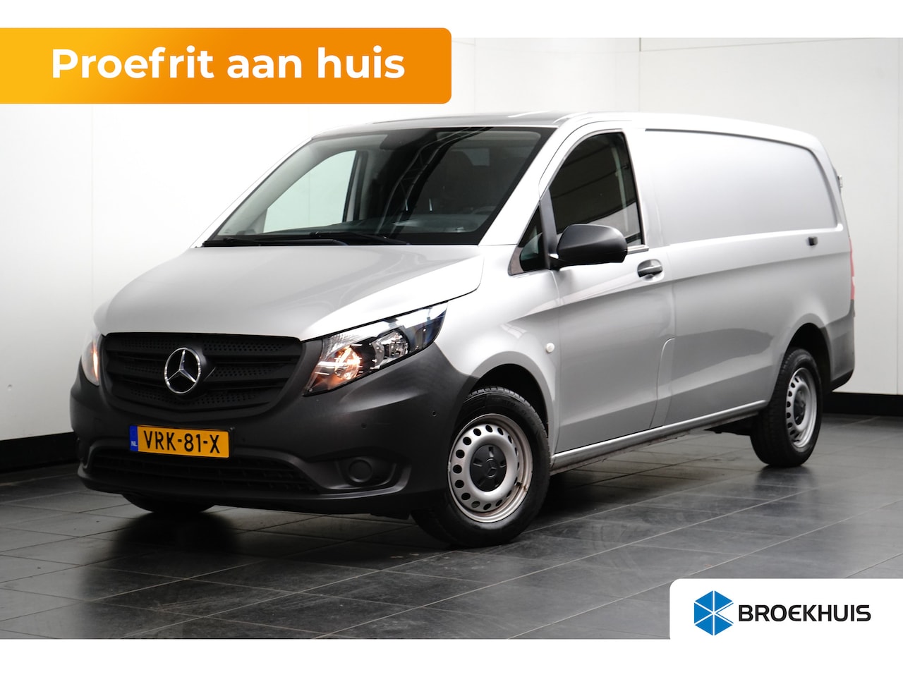 Mercedes-Benz Vito - 114 CDI Lang Ingerichte Laadruimte | Airco | Xenon | Cruise | 3-Zits | Airco | Centrale de - AutoWereld.nl