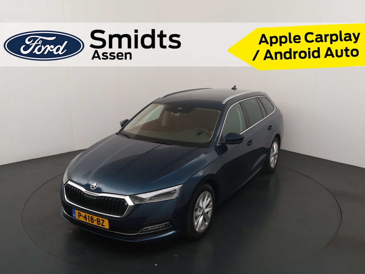 Skoda Octavia Combi - 1.0 e-TSI 111 pk Ambition | Camera | LED | Stoelverw. | 17" | Adapt. cruise | Keyless entr - AutoWereld.nl