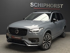 Volvo XC90 - T8 Hybride long range Plus Dark THUNDER GREY 7 Zits All Black trekhaak 455pk 360 camera