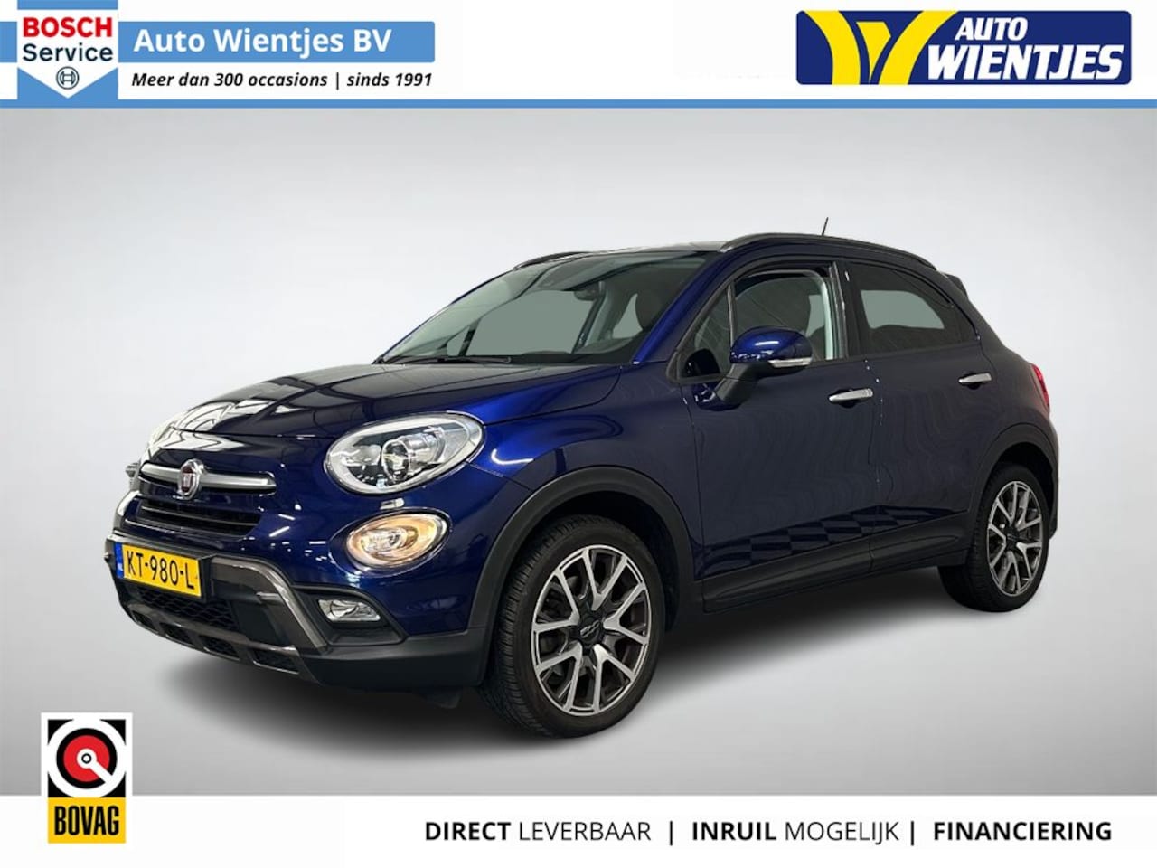 Fiat 500 X Cross - 1.6 MultiJet | CrossPlus | Leer | Navi | Camera - AutoWereld.nl