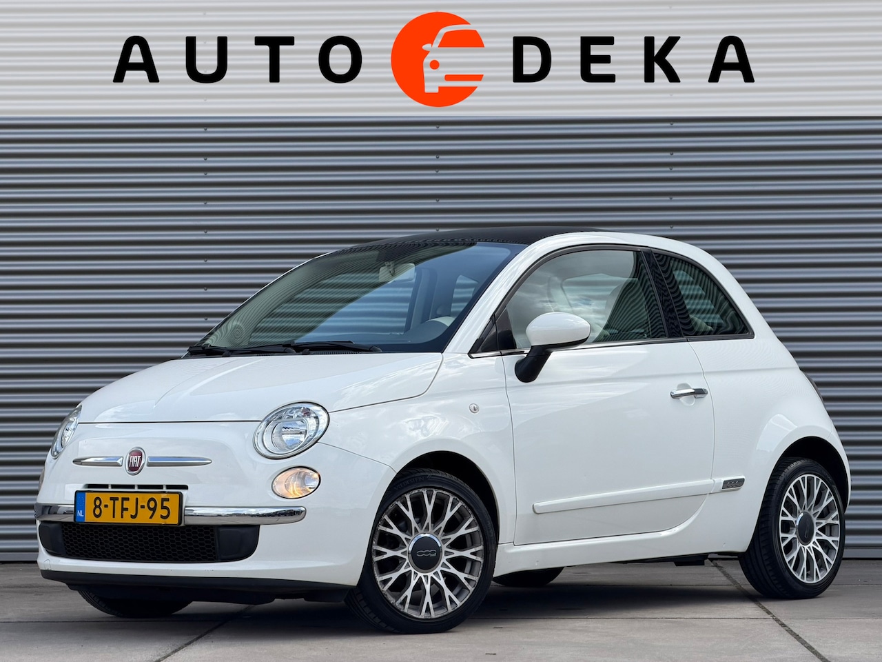 Fiat 500 - 0.9 TwinAir Lounge *Panodak*Parkeersens.*Bluethooth - AutoWereld.nl