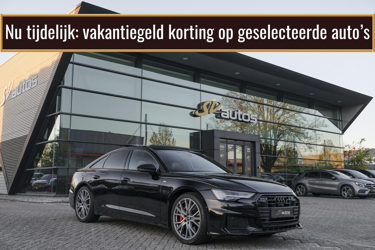 Audi A6 Limousine - 55 TFSIe Competion 367pk Quattro Panoramadak 4-wielbesturing Nachtzicht B&O audio Matrix T - AutoWereld.nl
