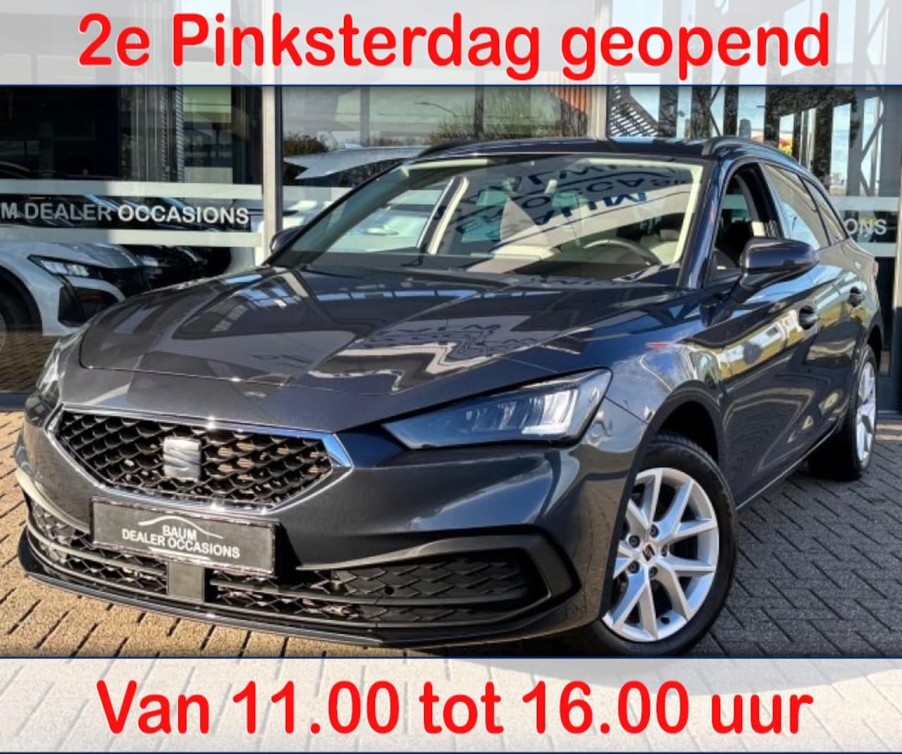 SEAT Leon - 1.0 ETSI STYLE AUTOMAAT NAVI-CARPLAY WINTERPACK PDC-CAMERA. - AutoWereld.nl