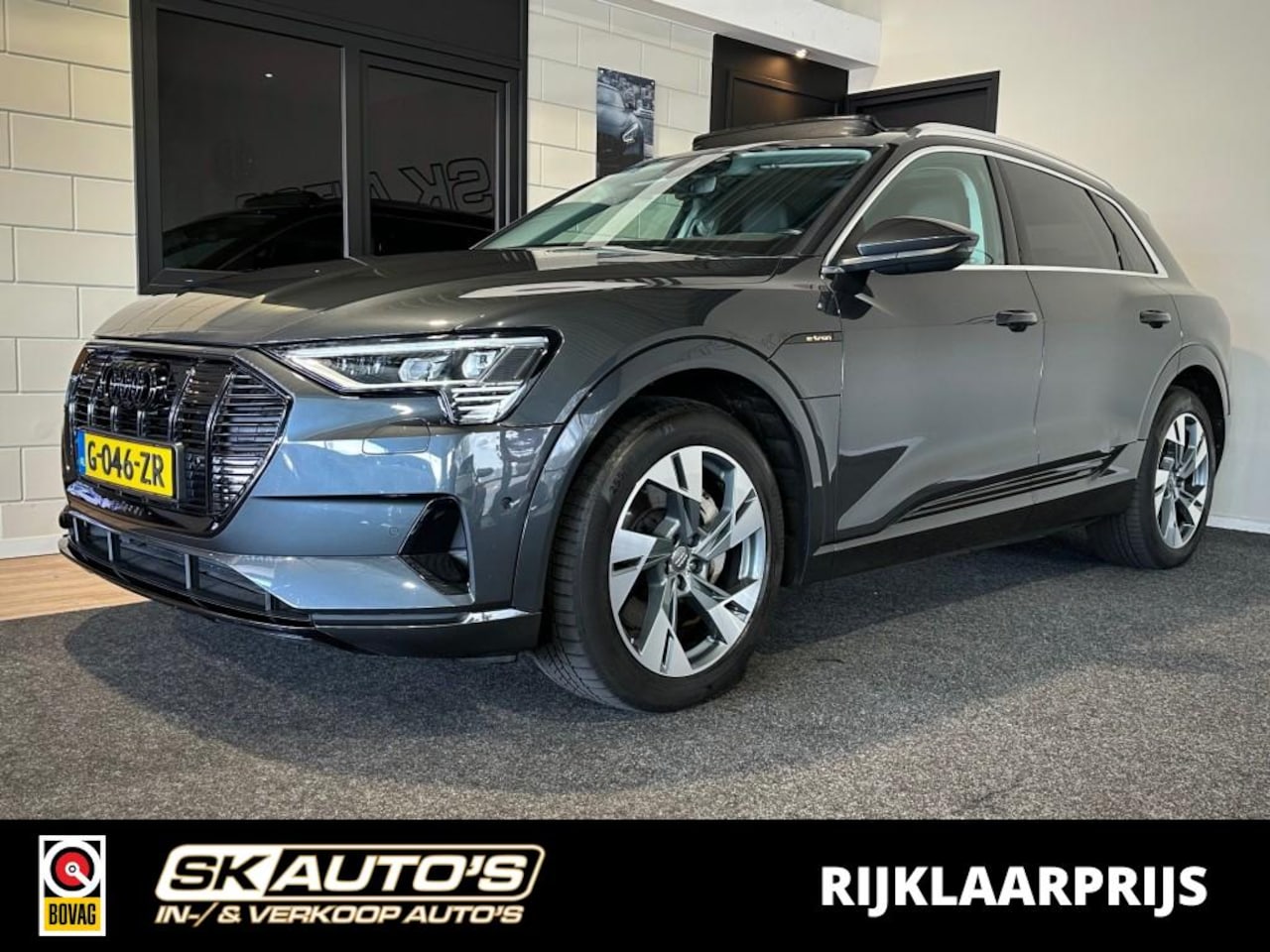 Audi e-tron - E-TRON 50 Q L ED+ l NAP l PANORAMA l LEER l ELEK ACHTERKLEP l LUCHTVERING l MEMORY l - AutoWereld.nl