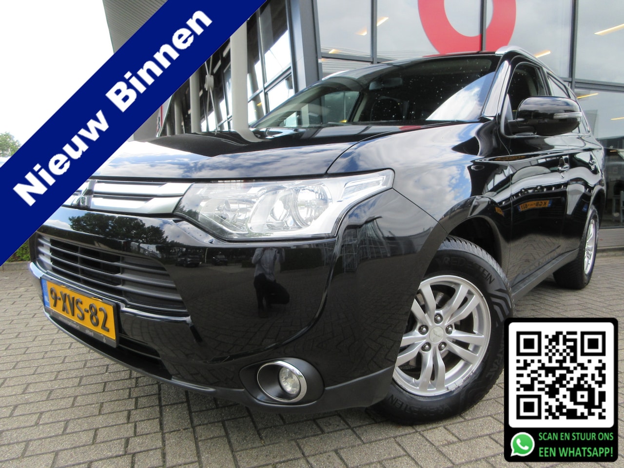 Mitsubishi Outlander - 2.0 Business Edition AUTOMAAT | 7 PERSOONS | TREKHAAK | 1.600 KG TREKGEWICHT | DEALER ONDE - AutoWereld.nl