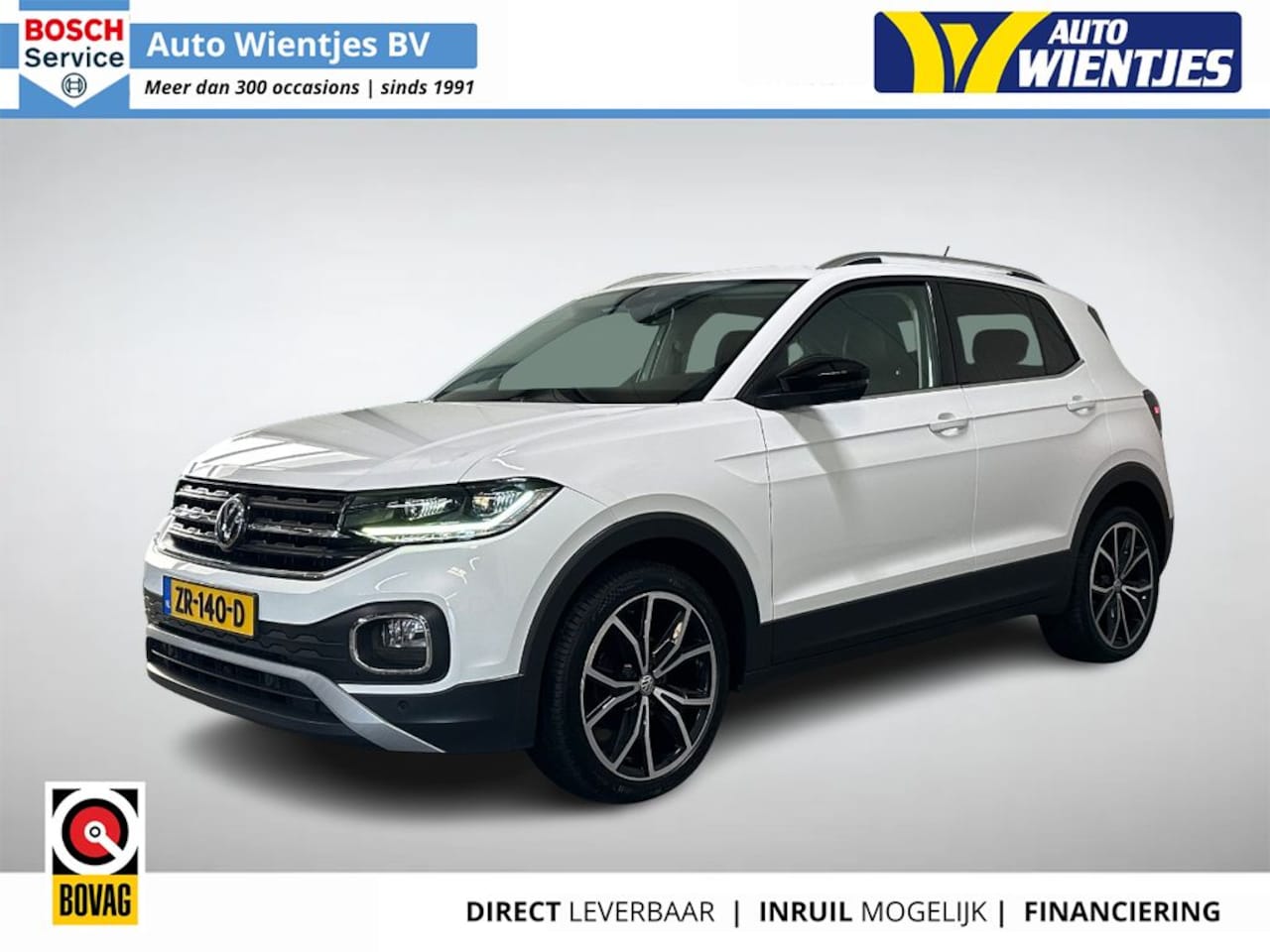 Volkswagen T-Cross - 1.0 TSI 85kw | Style | Airco-Ecc | Navi | Carplay - AutoWereld.nl