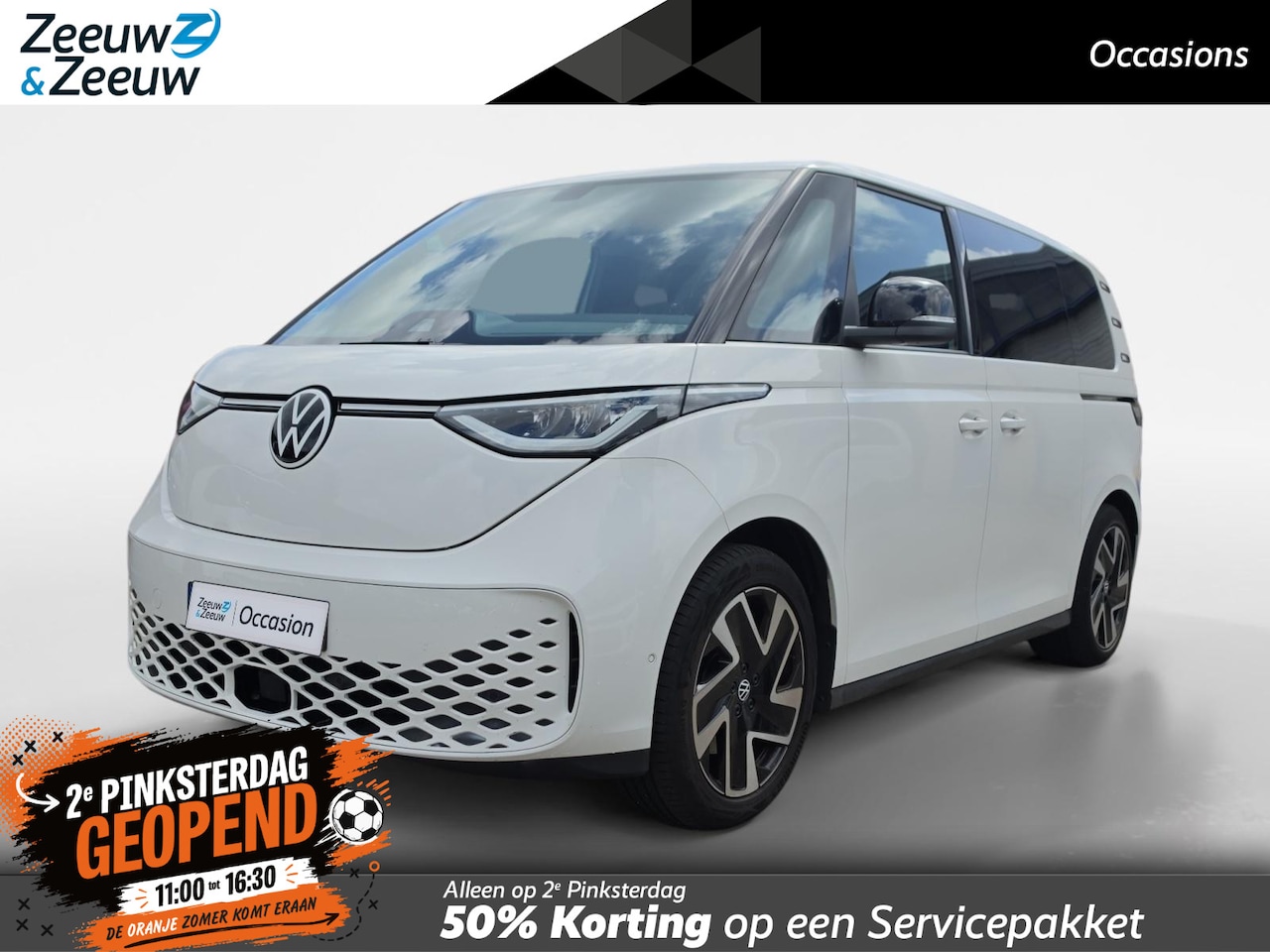 Volkswagen ID. Buzz - Pro Advantage 77 kWh | Navigatie Pack | Keyless entry | Parkeercamera - AutoWereld.nl