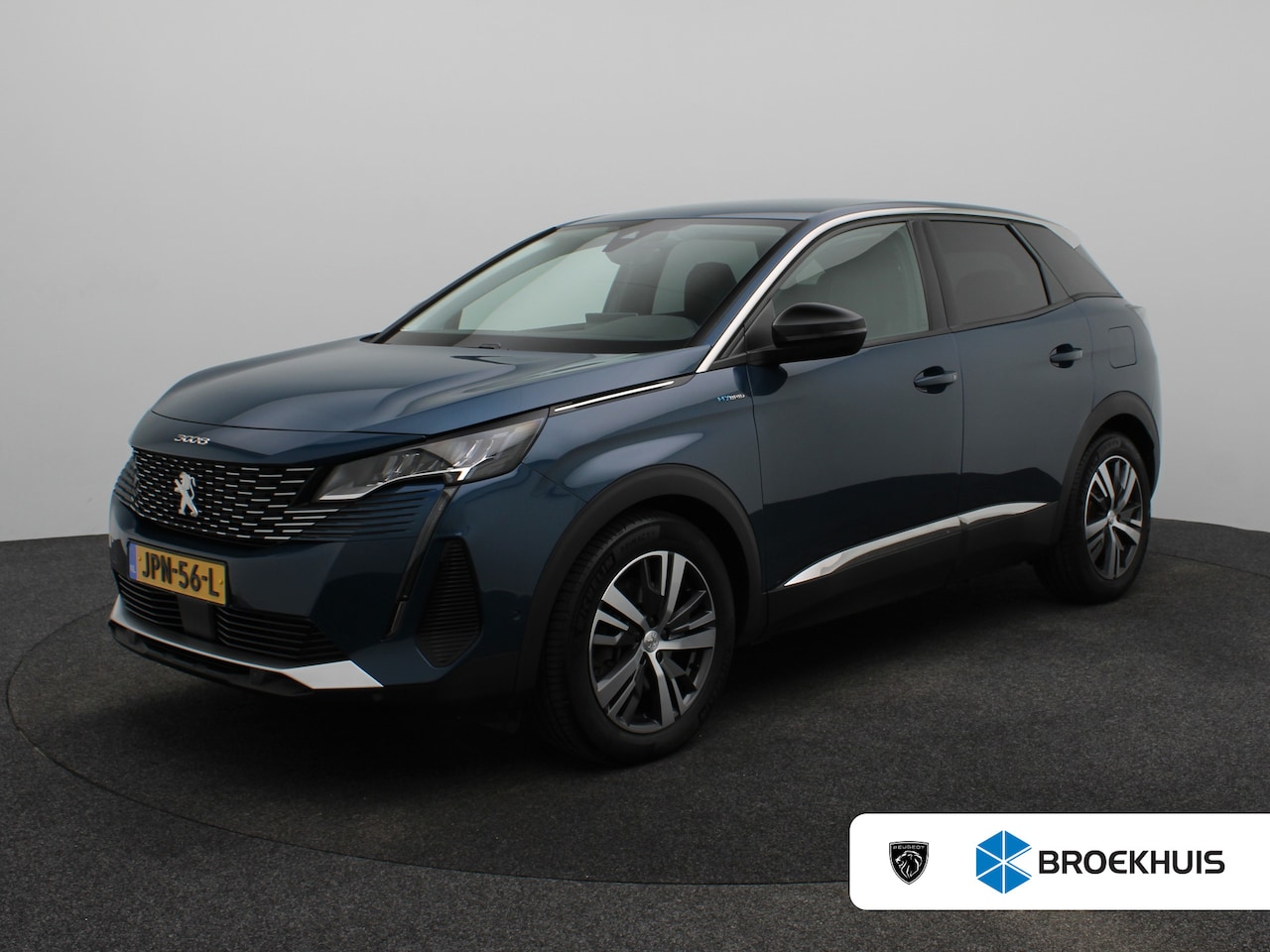 Peugeot 3008 - 1.6 HYbrid 225 Blue Lease Allure | Automaat | Cruise | Clima | Camera | Navi | Dodehoek de - AutoWereld.nl