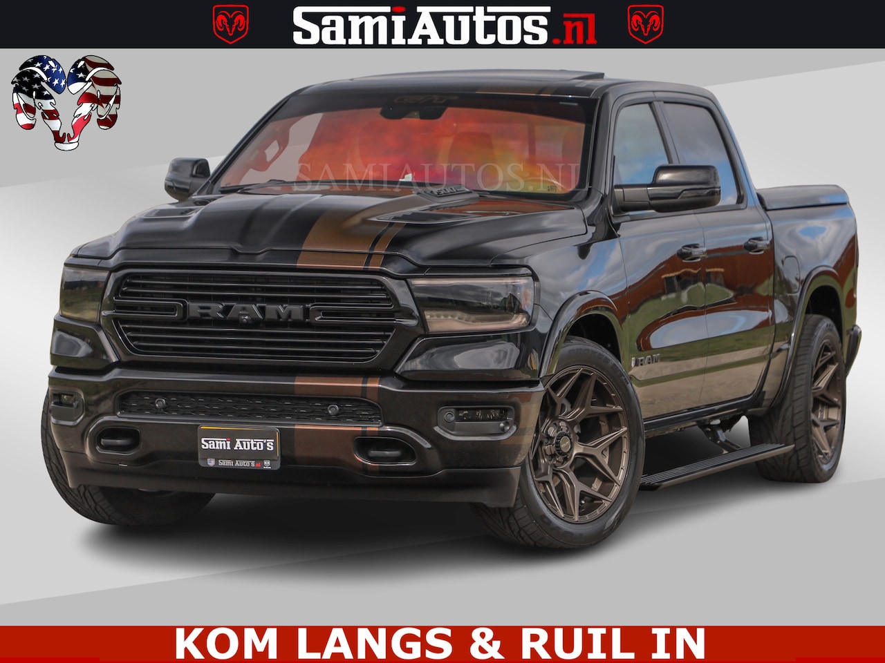 Dodge Ram Pick Up - GT EDITION | TRX PACK | 5.7 V8 HEMI | BRONZE LINE | LUCHT VERING | VITUAL | ADAPTIVE CRUIS - AutoWereld.nl