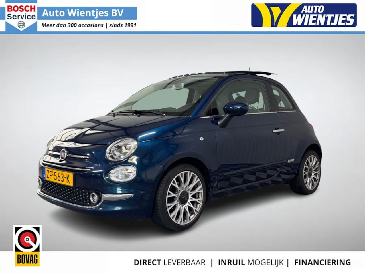 Fiat 500 - 0.9 TwinAir Turbo | Collezione | Pano | Airco | Cruise | Navi - AutoWereld.nl