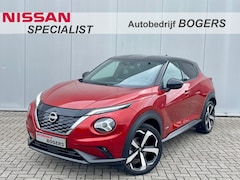 Nissan Juke - 1.6 Hybrid Tekna Automaat Navigatie ( via Apple Carplay ), Leder, 19"Lm, LED, Climate Cont