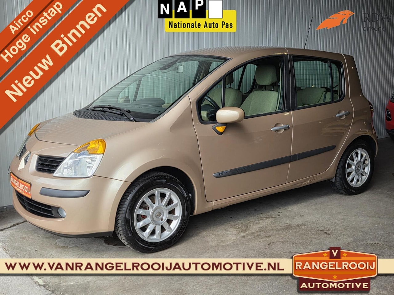 Renault Modus - 1.6-16V Privilège Luxe 1.6-16V Privilège Luxe, airco, cruise, el. pakket, lm velgen - AutoWereld.nl