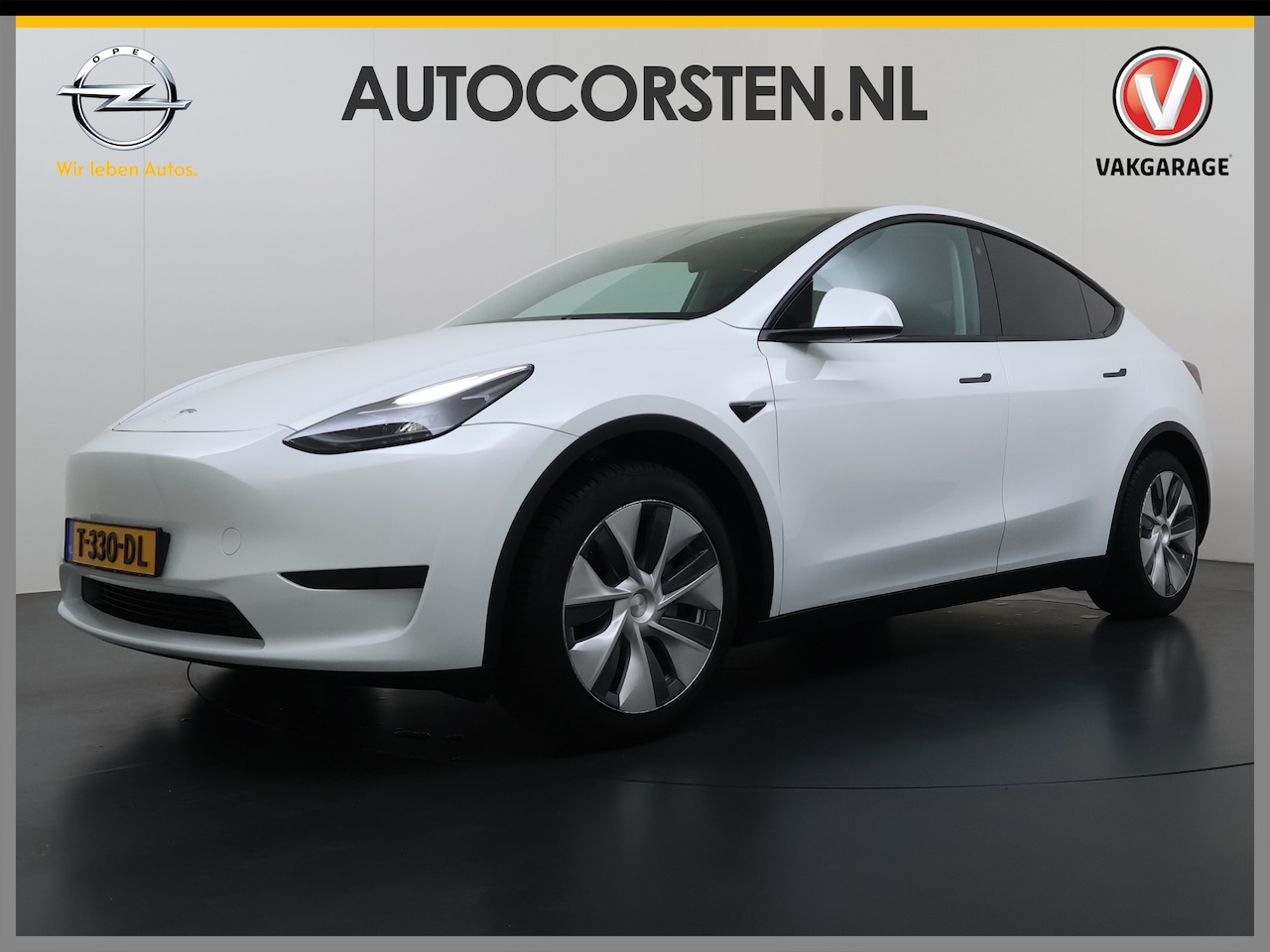 Tesla Model Y - RWD 300PK LFP Accu SOH 92,5% Trekhaak Warmtepomp Leder Navi Ecc Adap.Cruise Panoramadak Ca - AutoWereld.nl