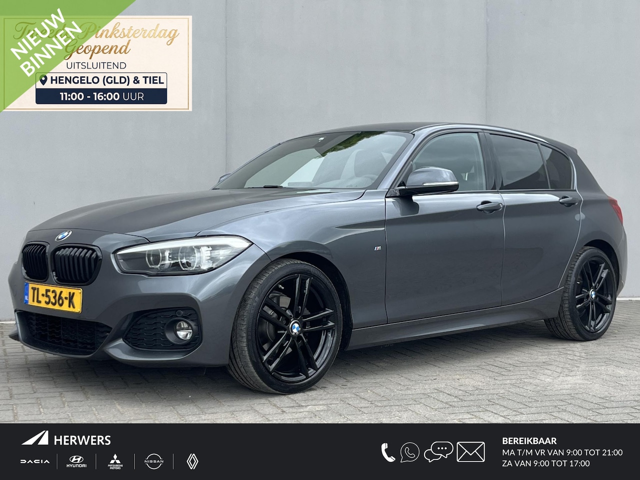 BMW 1-serie - 118i High Executive M Sport Shadow / Cruise Control / M-stuur / Apple Carplay&Android Auto - AutoWereld.nl