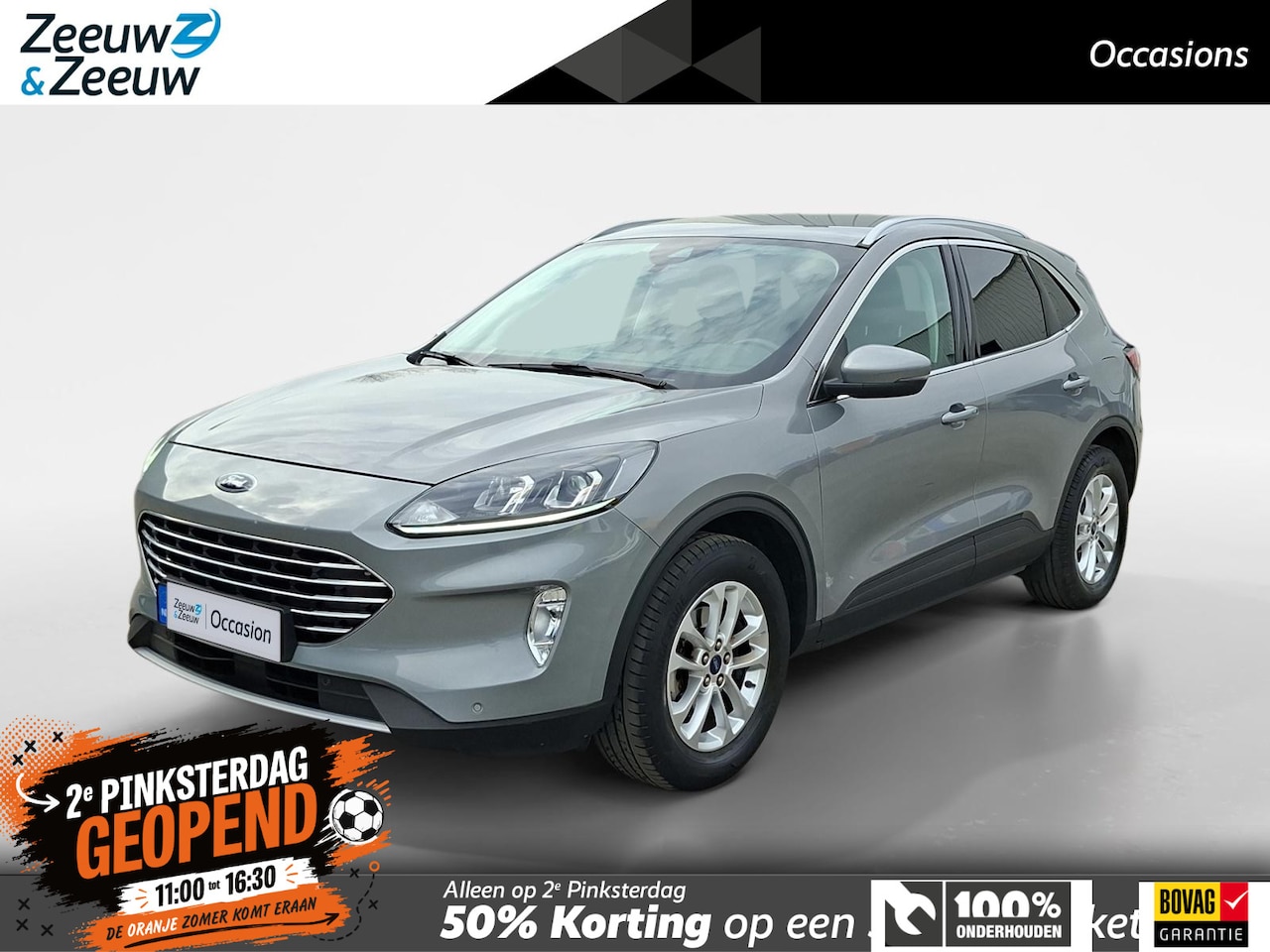 Ford Kuga - 1.5 EcoBoost Titanium | Dealeronderhouden | Stoel- stuur en voorruitverwarming | Trekhaak - AutoWereld.nl