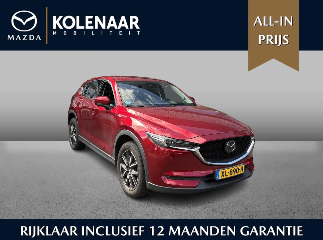 Mazda CX-5 - 2.0 SkyActiv-G 165 GT-M Trekhaak/HUD/Carplay/Memory/BOSE/Keyless - AutoWereld.nl