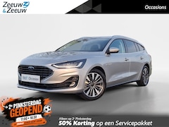 Ford Focus Wagon - 1.0 EcoBoost Hybrid Titanium X | NL Auto | Winterpack | Climate Control | Camera | Pakeers