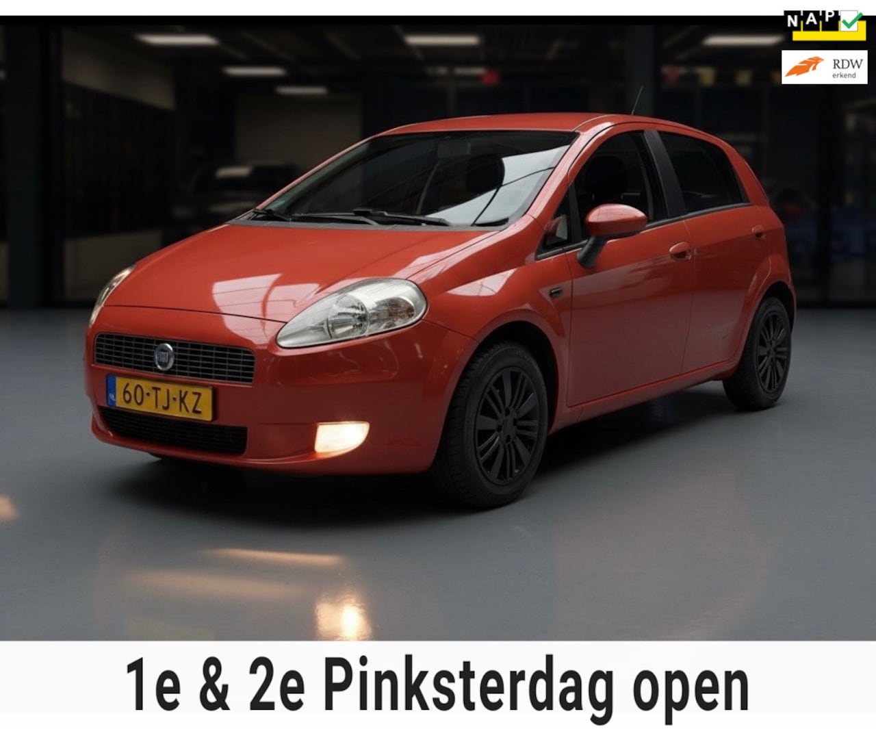 Fiat Grande Punto - 1.4 Edizione Prima-riem vervangen-nieuwe koppeling-technisch goed 100% - AutoWereld.nl