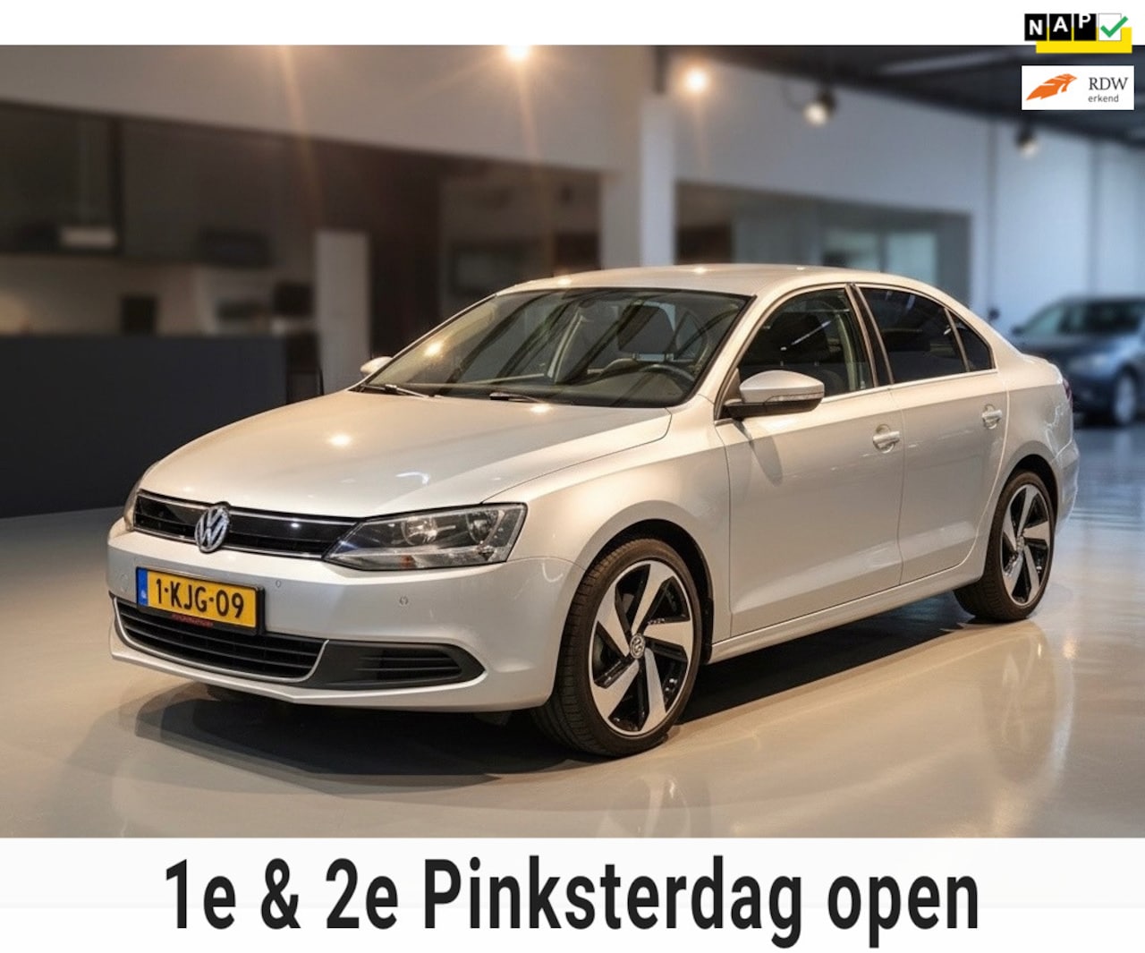 Volkswagen Jetta - 1.4 TSI Hybrid Comfortline-automaat-nette auto-distributieriem is vervangen - AutoWereld.nl
