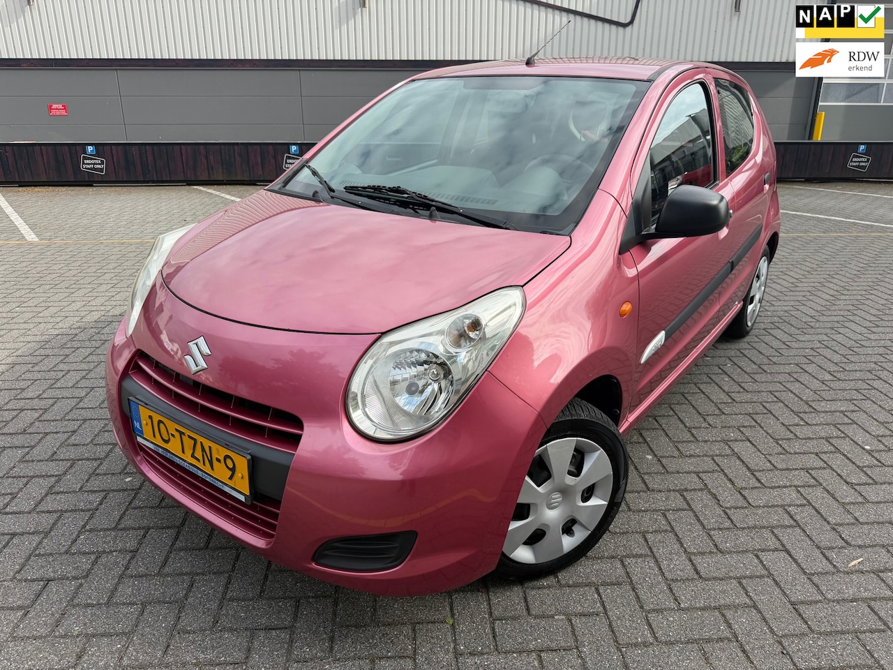 Suzuki Alto - 1.0 Comfort*NEW APK*NAP*ZUINGE AUTO*RIJD SCHAKEL PRIMA - AutoWereld.nl