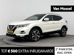 Nissan Qashqai - 1.3 DIG-T Tekna 140PK | Trekhaak | Navigatie | Panoramadak | 360 Graden Camera | Half-Lede