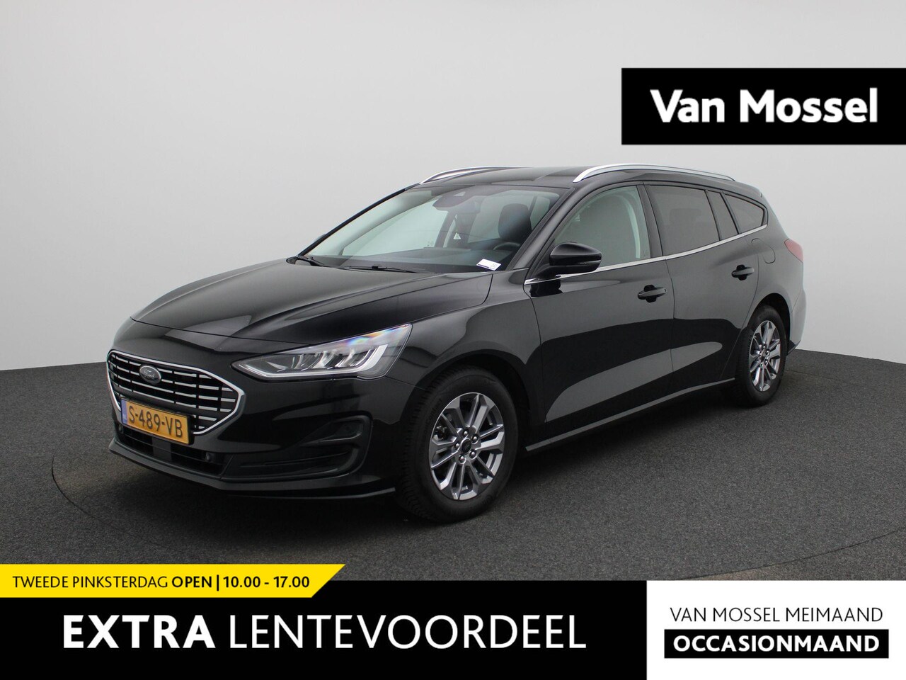 Ford Focus Wagon - 1.0 EcoBoost Hybrid Titanium | Apple Carplay / Android Auto | Parkeersensoren | Privacy Gl - AutoWereld.nl