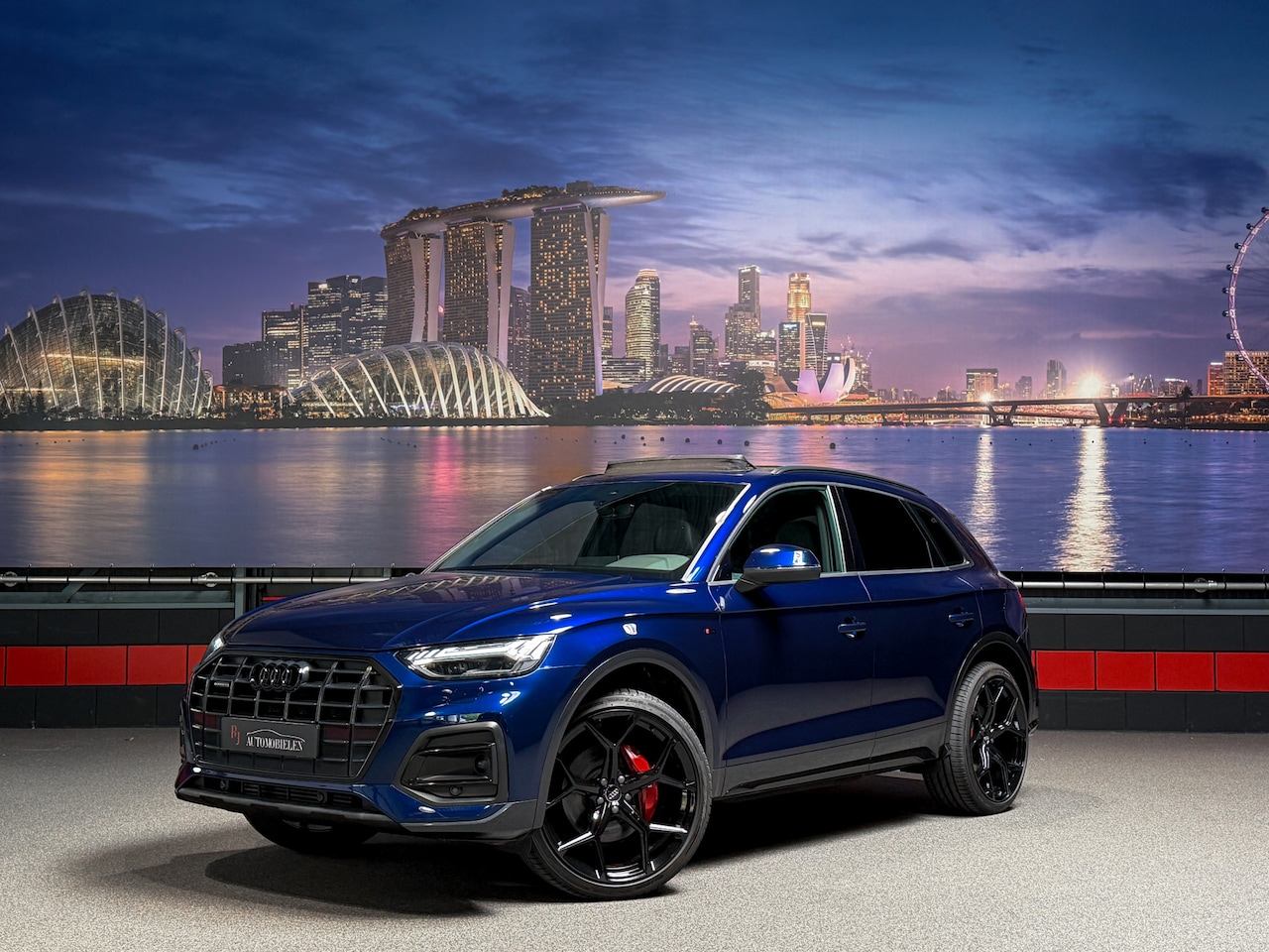 Audi Q5 - 50 TFSI e S edition Competition 367PK Trekhaak|RS-Stoelen|Panorama|Matrix - AutoWereld.nl