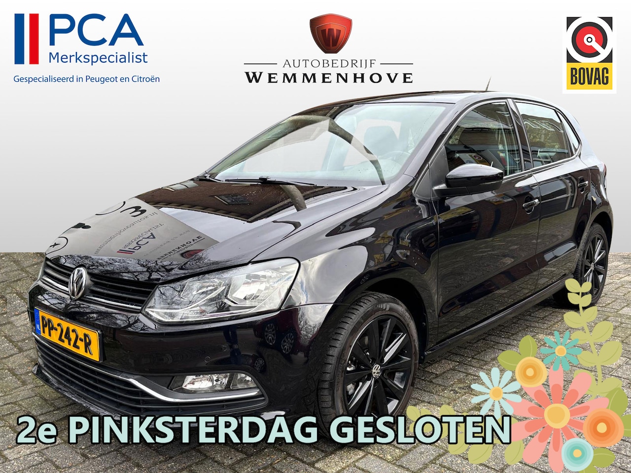 Volkswagen Polo - 1.2 TSI Comfortline Business R Airco/Navigatie/Alu wielen - AutoWereld.nl