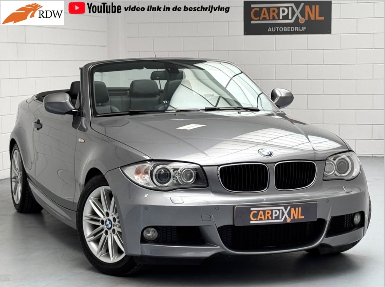 BMW 1-serie Cabrio - 118i M Sport Edition 2011, Keyless, Xenon - AutoWereld.nl