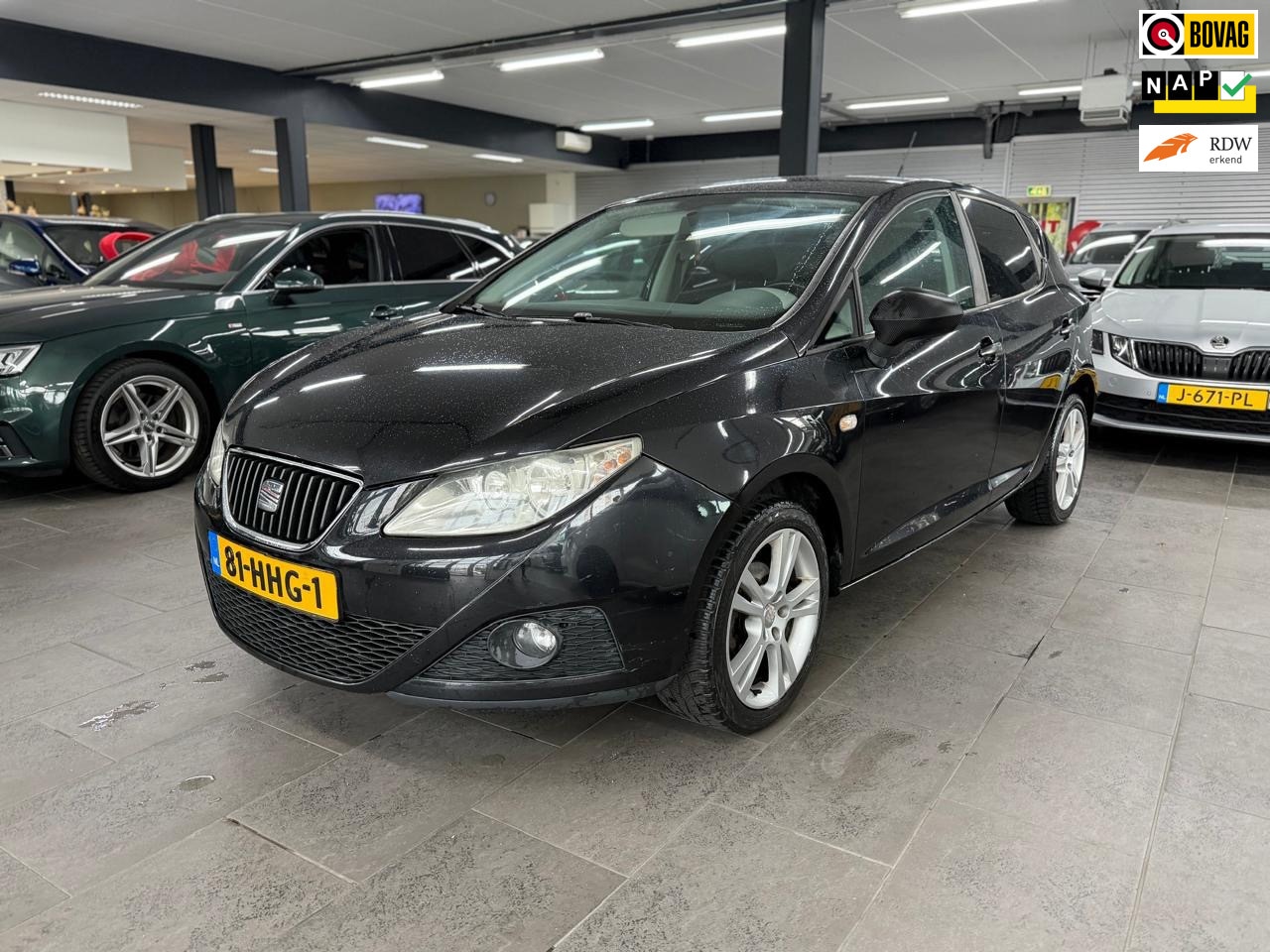 SEAT Ibiza - 1.6 Stylance 5-deurs airco elektrische pakket cruise controle lm-velgen - AutoWereld.nl
