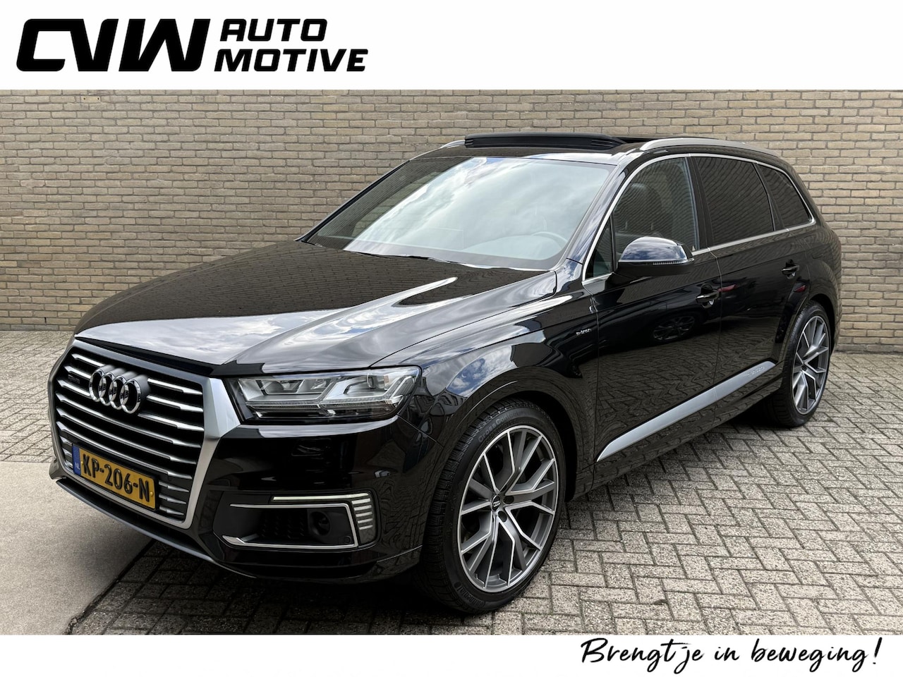 Audi Q7 - 3.0 TDI V6 374pk E-tron Quattro Sport | S-line | Panoramadak | Trekhaak wegklapbaar | Luch - AutoWereld.nl