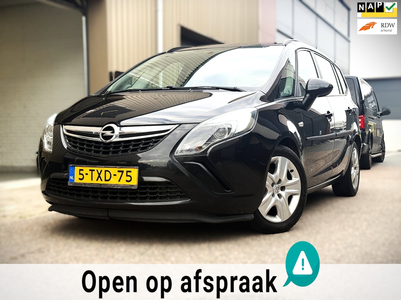 Opel Zafira Tourer - 1.4 Rhythm|Navi|Cruise|Trekhaak - AutoWereld.nl
