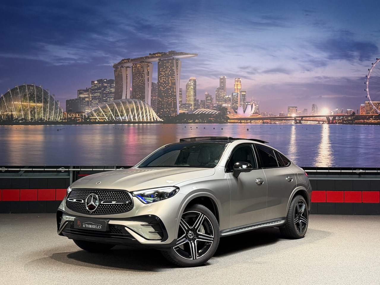 Mercedes-Benz GLC-klasse Coupé - 300e 4MATIC AMG 4WS|Burmester|Memory|HeadUp|Pano - AutoWereld.nl