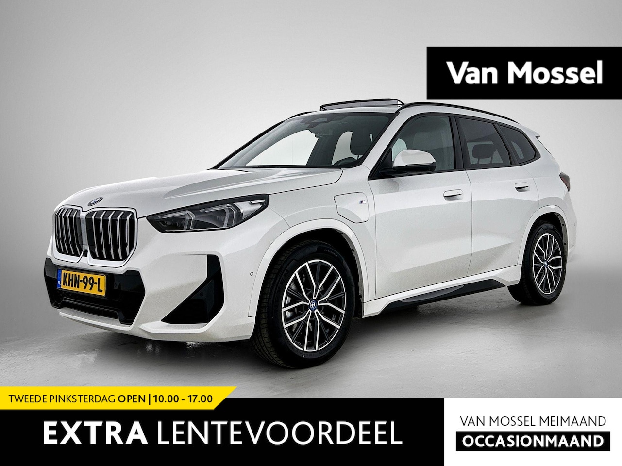 BMW X1 - xDrive25e | M-SPORT | PANO-SCHUIFDAK | LEER | 360 CAMERA | STOELVERWARMING | HEAD-UP - AutoWereld.nl