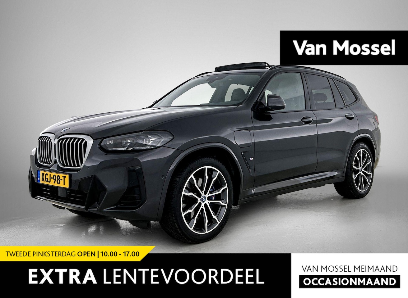 BMW X3 - xDrive30e High Executive | M-SPORT | PANO-SCHUIFDAK | HARMAN KARDON | HEAD-UP | CAMERA | L - AutoWereld.nl