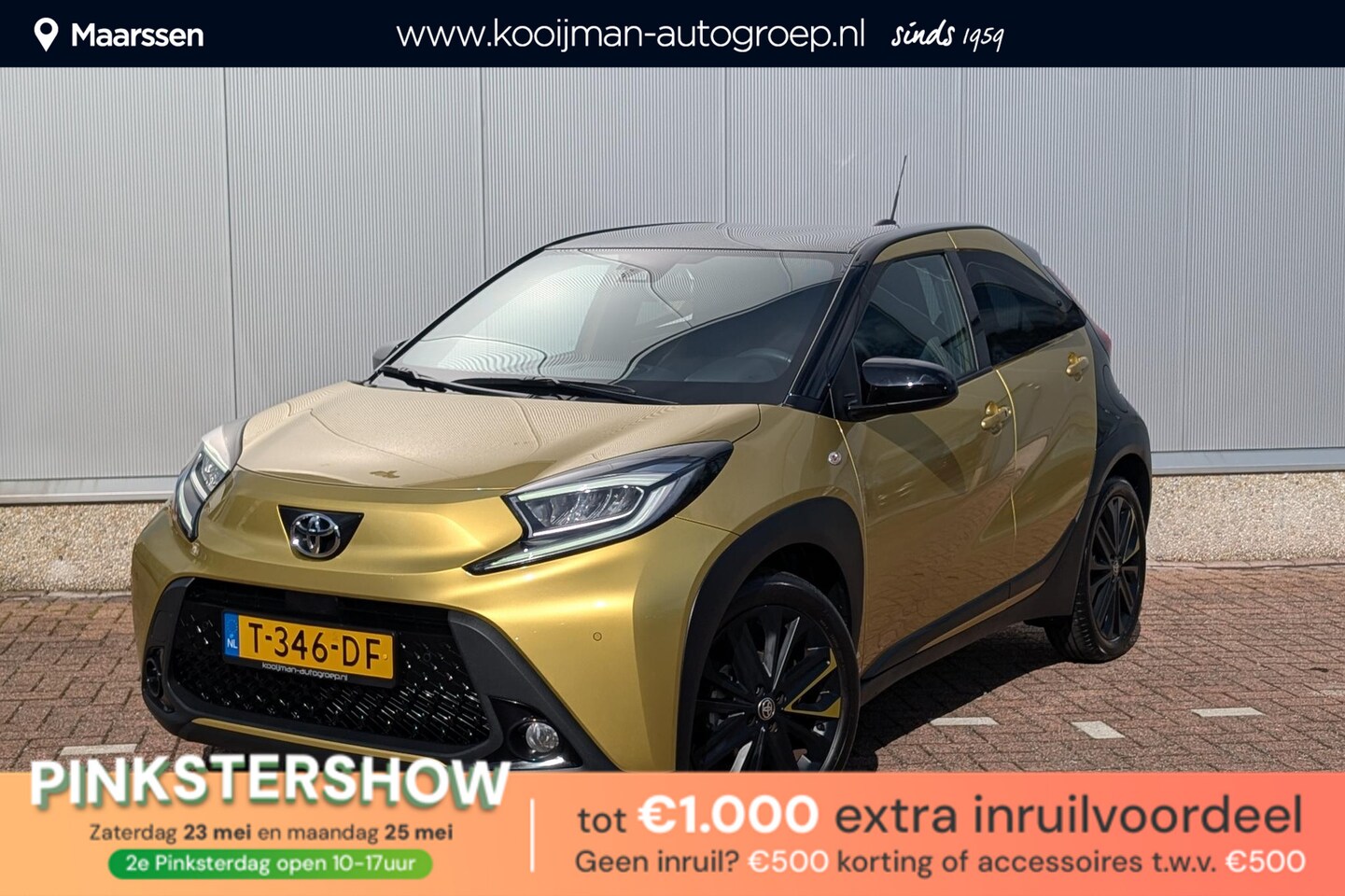Toyota Aygo X - 1.0 VVT-i MT Premium |Camera| Navigatie met Apple Carplay & Android Auto| ACC| - AutoWereld.nl