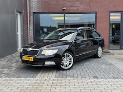 Skoda Superb Combi - 1.8 TSI Elegance Business Line | Dealer onderhouden | AUTM| Trekhaak | Leer | Memory | LED