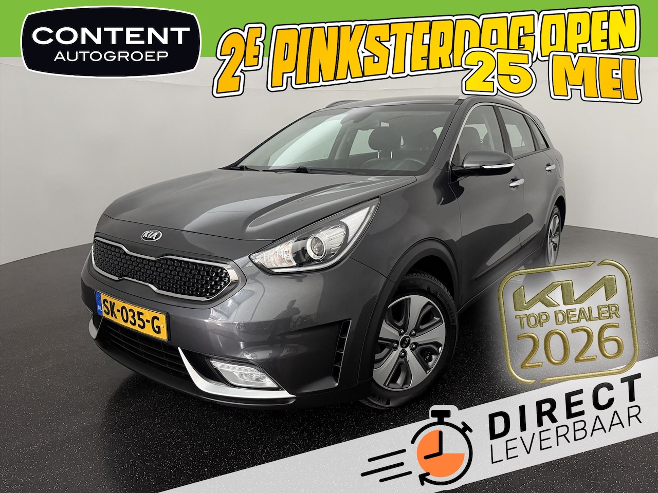 Kia Niro - 1.6 GDi Hybrid DynamicLine | All-Season banden - AutoWereld.nl