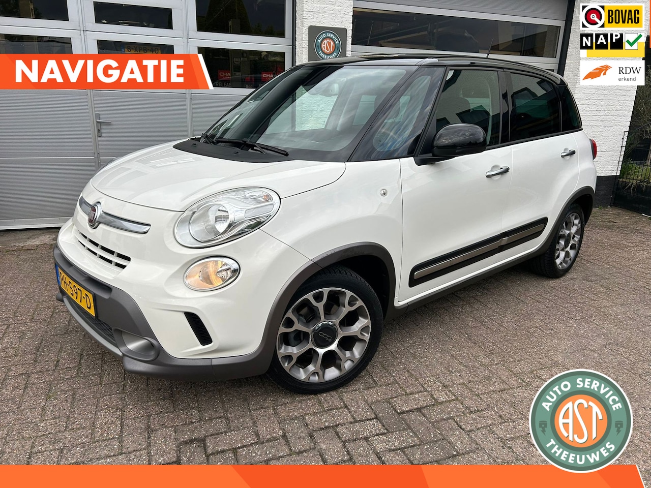 Fiat 500 L - 0.9 TwinAir Trekking CRUISE|NAVI|PDC|NAP - AutoWereld.nl