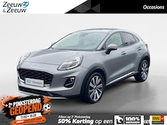 Ford Puma - 1.0 EcoBoost Titanium X 125pk automaat | Dealer onderhouden | Stoel- stuur en voorruitverw