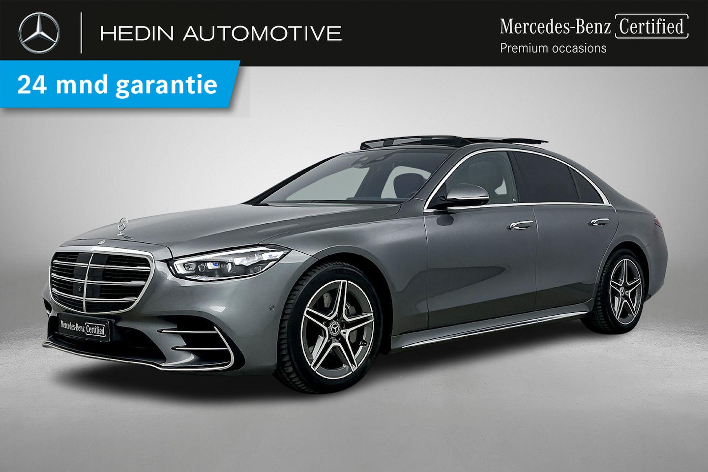 Mercedes-Benz S-klasse - S 450 Automaat AMG Line | Premium Pakket | Rijassistentiepakket | Memorypakket | Burmester - AutoWereld.nl