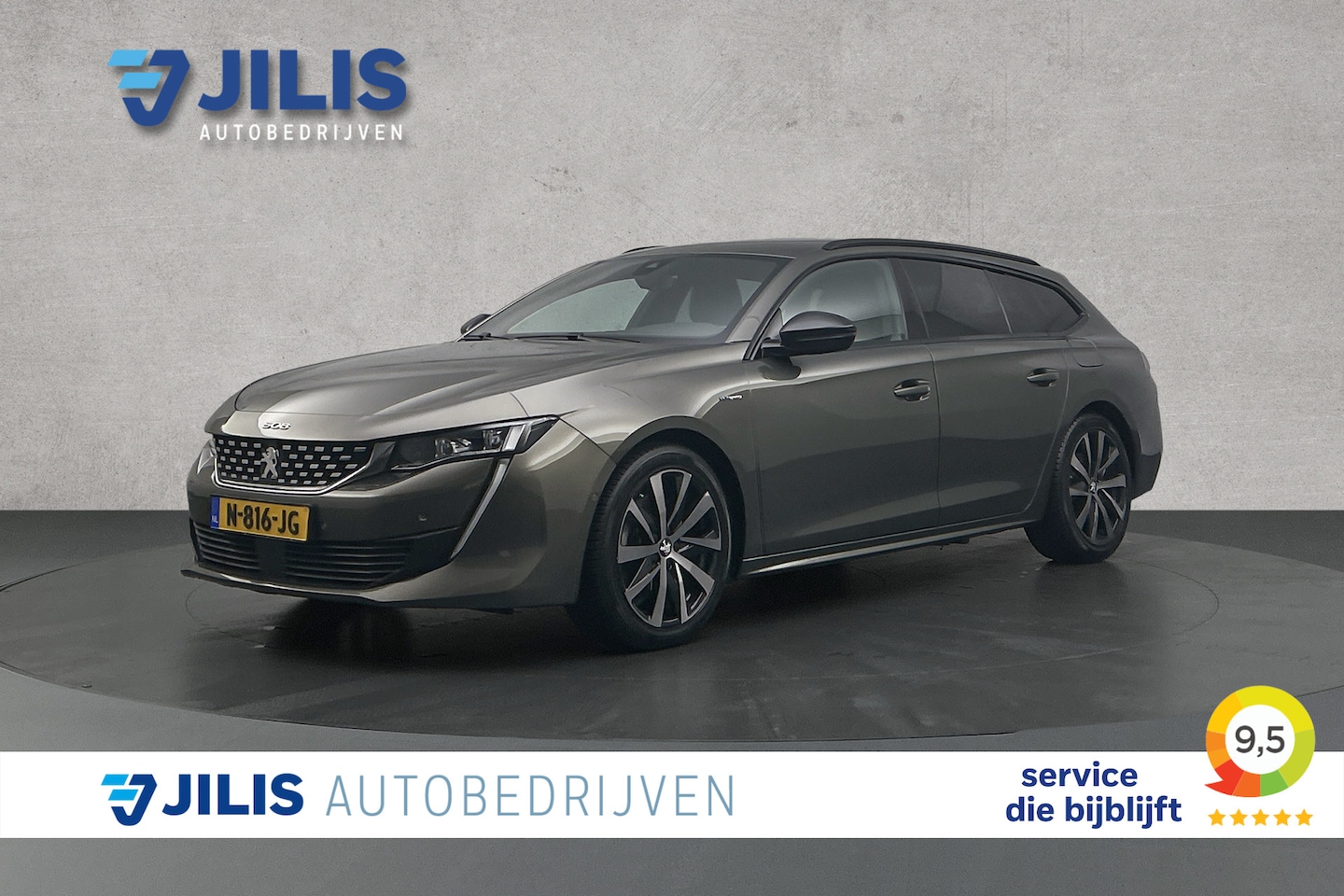 Peugeot 508 SW - 1.6 HYbrid GT-line | Camera | Half lederen bekleding | LED koplampen | Cruise control - AutoWereld.nl