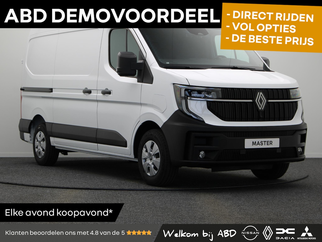 Renault Master E-Tech - T35 L2H2 Extra long range 87 kWh | Achteruitrijcamera | C-Shape LED dagrijverlichting | El - AutoWereld.nl