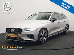 Volvo V60 - T6 Recharge AWD LONG RANGE Plus Dark PHEV 350pk Dealer O.H. | Panodak | Adaptive Cruise |