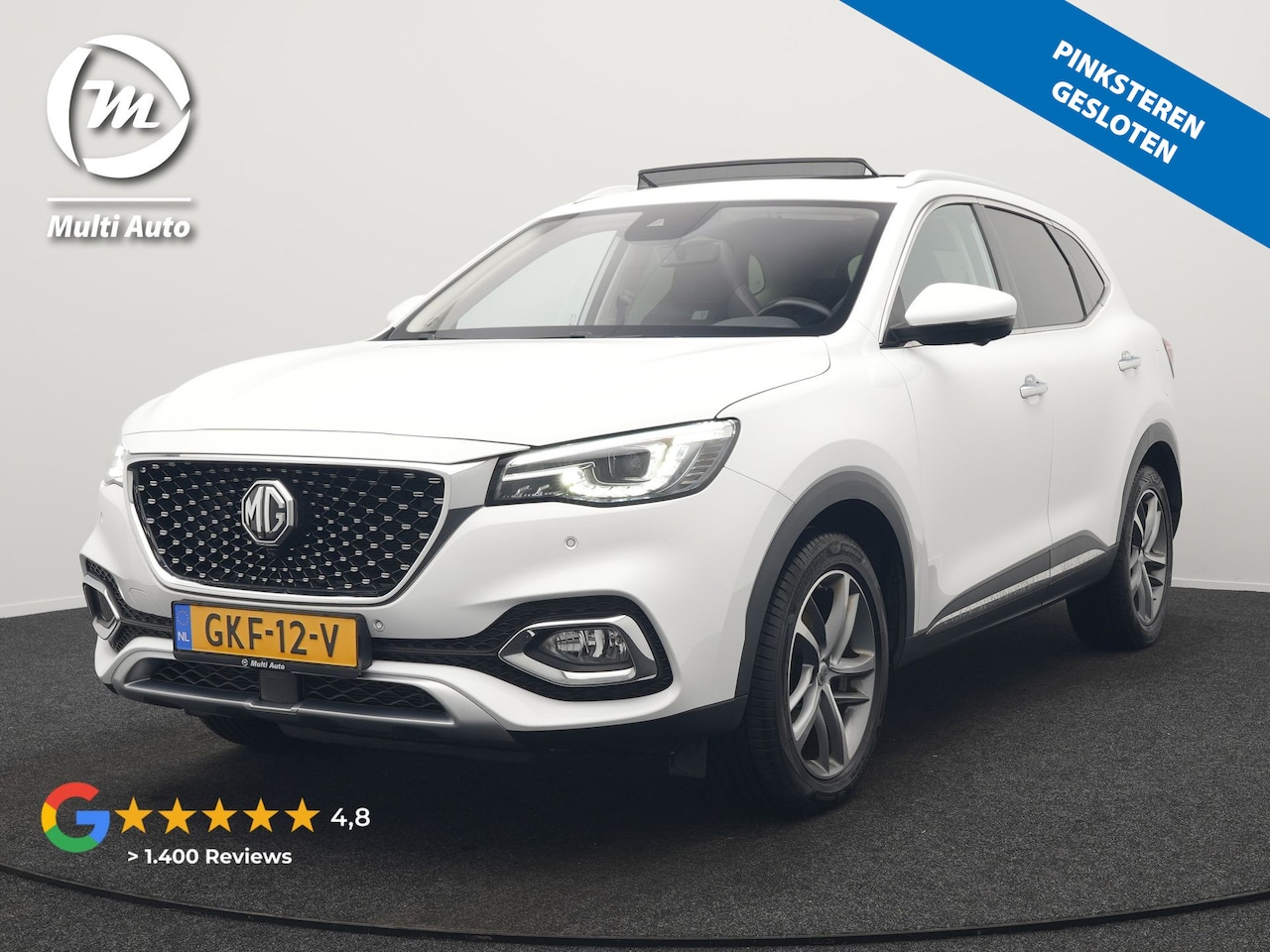 MG EHS - 1.5 TGDI Luxury PHEV 258pk | Panodak | 360 Camera | Adaptive Cruise | Lederen Sportstoelen - AutoWereld.nl