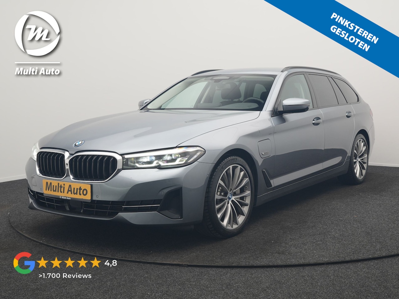 BMW 5-serie Touring - 530e Business Edition Plus PHEV 293pk Dealer O.H. | Trekhaak Af Fabriek | Adaptive Cruise - AutoWereld.nl