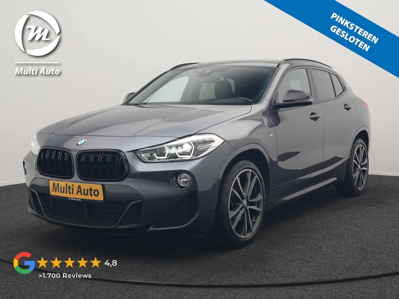 BMW X2 - sDrive18i M Sport 140pk Dealer O.H. | Camera | Lederen Sportstoelen Verwarmd | Led Koplamp - AutoWereld.nl