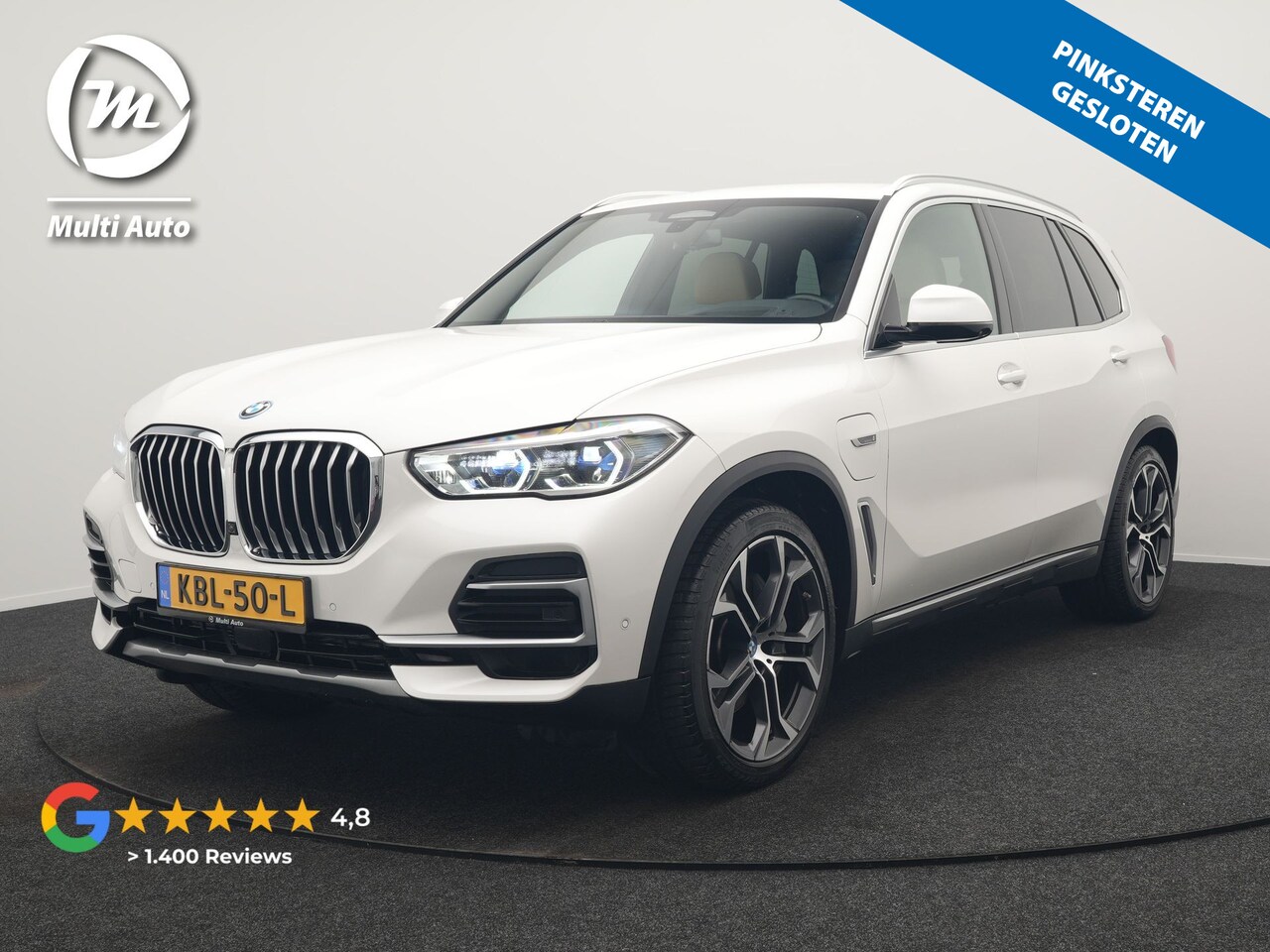 BMW X5 - xDrive45e X Line PHEV 395pk Dealer O.H. | Trekhaak Af Fabriek | Luchtvering | Adaptive Cru - AutoWereld.nl